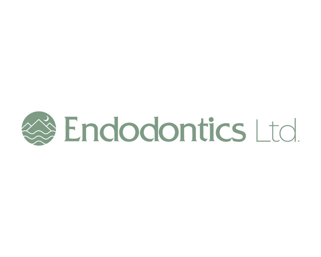 Endodontics Ltd. logo with a circular icon and text, on a white background.